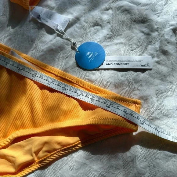 CUPSHE ribbed  cutout bikini set - Picture 10 of 12